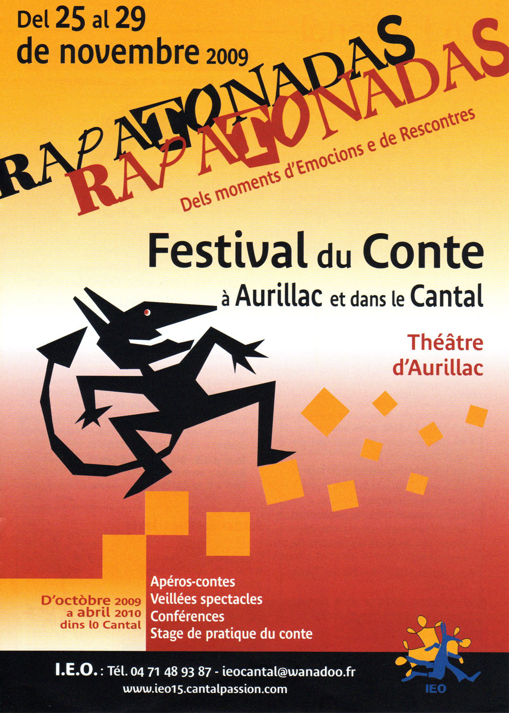 29ème Festival du Conte à Aurillac dans le Cantal
